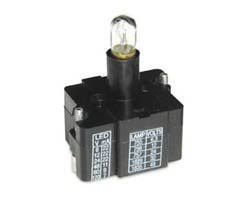 UNIDAD DE LUZ TIPO TRANSF 120VCA P/BOTON