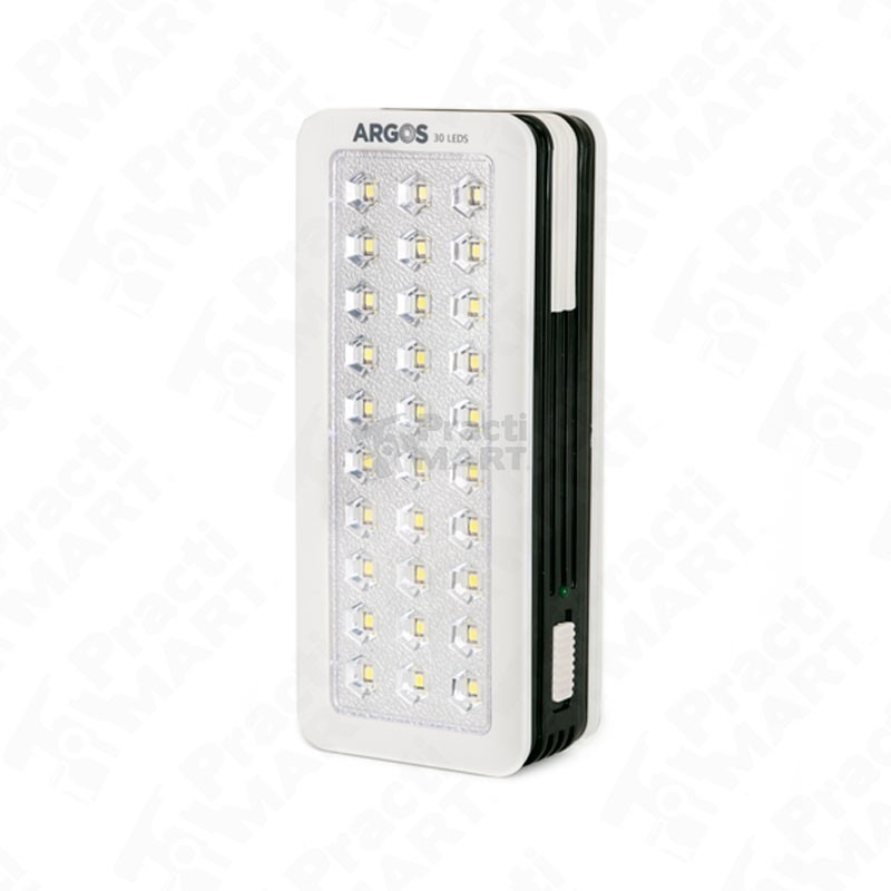 LÁMPARA DE EMERGENCIA 30 LEDS 127V 60 HZ