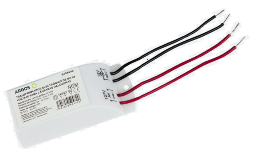 TRANSFORMADOR 127VAC A 12VAC 50W