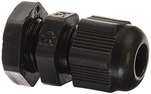 CONECTOR GLANDULA PLASTICO 3/4" NEGRO