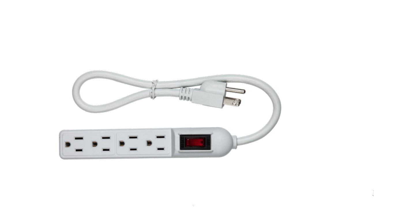 MULTICONTACTO DE 4 TOMAS 1875W