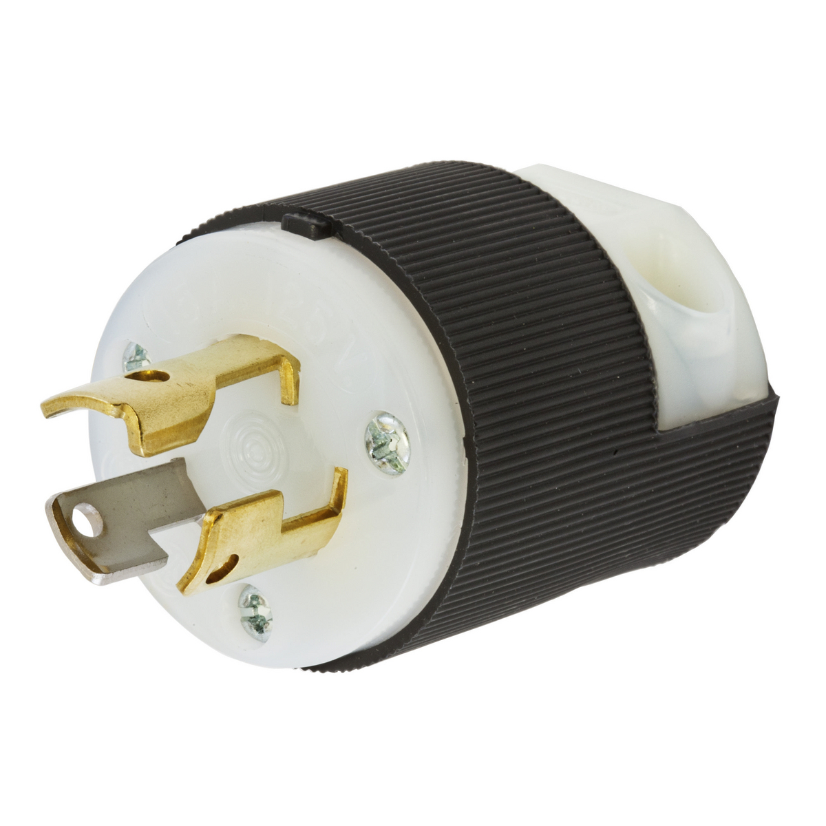 CLAVIJA PLASTICA 1/2V 2P 3H 15A 127V