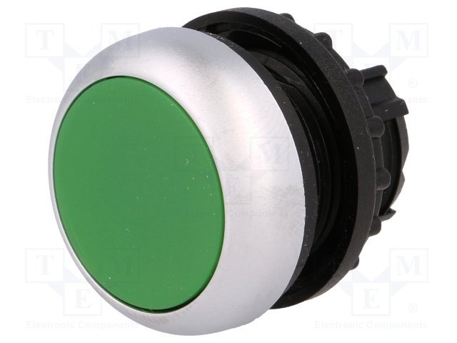 CABEZA BOTON PULSADOR VERDE